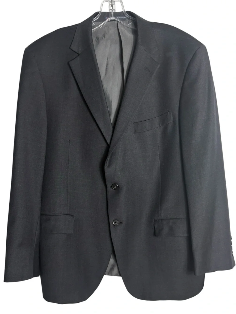 HART SCHAFFNER MARX Two-Button Blazer from Von Maur in Charcoal Size 44S